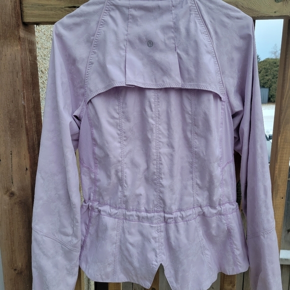 Rare Mauve Lilac Lululemon Define Jacket Windbreaker Style Sz 6 - Picture 15 of 15